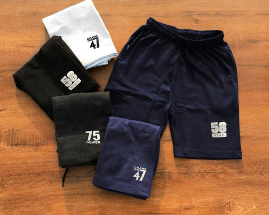 Combo of 5 Cotton Shorts Rs. 499 Only